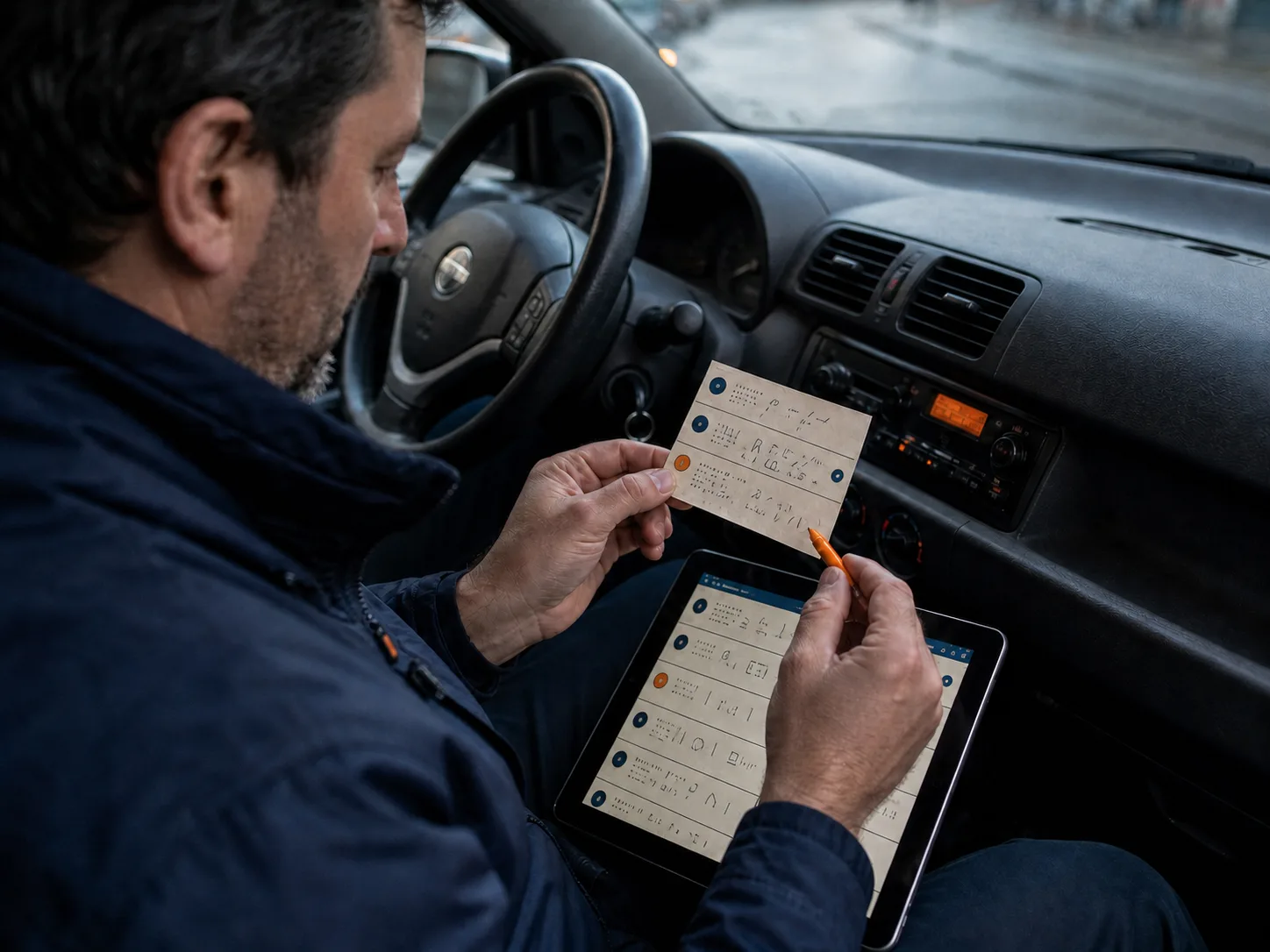 Una scheda cliente usata mostra tre controlli visivi: perché questo cliente, perché adesso e quale utilità portare.